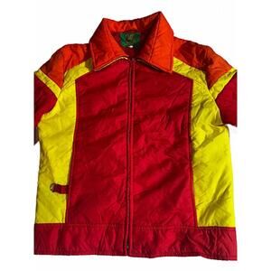 Vintage Ossi Skiwear 80s Colorblock Ski Jacket Women’s M